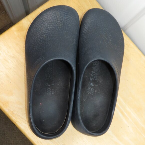 Men’s Birkenstock Super Birkis Clogs Shoes EU Size 43 US Size 10 Navy Blue - Picture 6 of 8